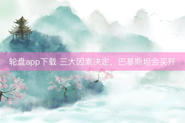 轮盘app下载 三大因素决定，巴基斯坦会买歼