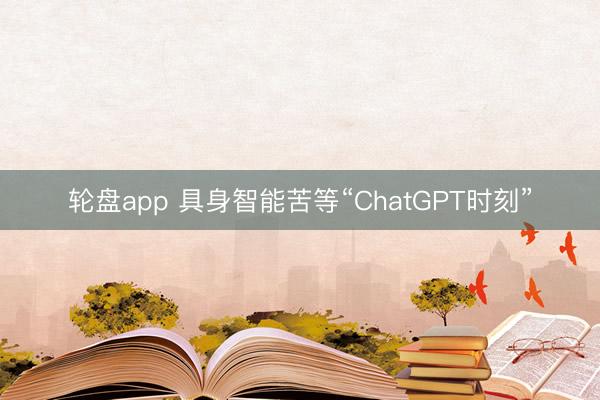 轮盘app 具身智能苦等“ChatGPT时刻”