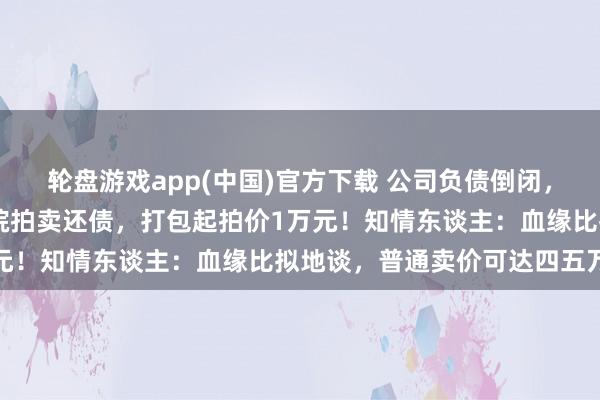 轮盘游戏app(中国)官方下载 公司负债倒闭，5只“猫咪职工”将被法院拍卖还债，打包起拍价1万元！知情东谈主：血缘比拟地谈，普通卖价可达四五万元