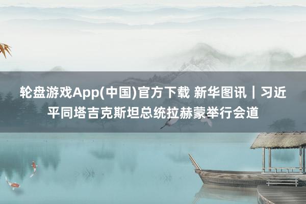 轮盘游戏App(中国)官方下载 新华图讯｜习近平同塔吉克斯坦总统拉赫蒙举行会道